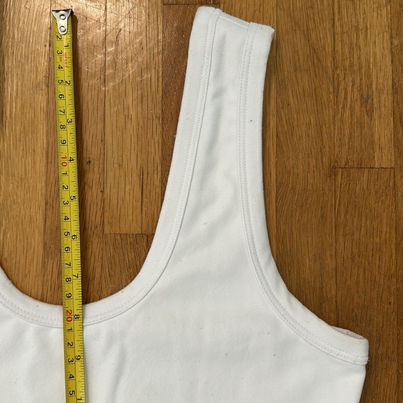 *last chance!!* nuuds | Women’s white scoop neck bodysuit - Picture 7 of 16